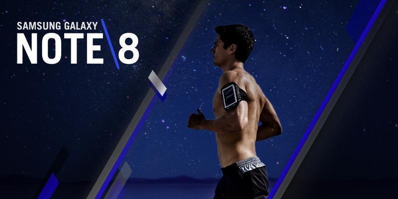 GALAXY NOTE 8 MEETS THE ULTIMATE ARMBAND