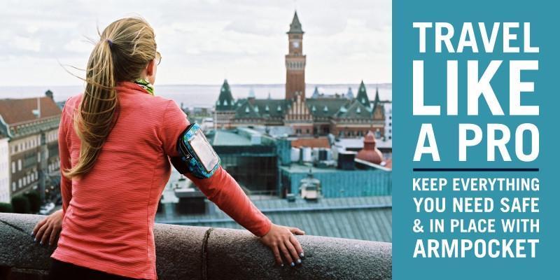 ARMPOCKET LETS YOU TRAVEL LIKE A PRO