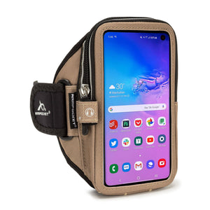 Armpocket Elite, Mega i-40 armband for Galaxy S22+ Coyote