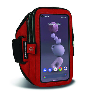 Armpocket Elite, Mega i-40 case for Google Pixel 3 Red
