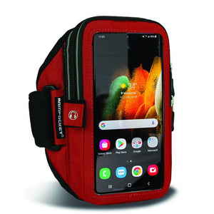 Armpocket Elite, Mega i-40 armband for Galaxy A51 Red