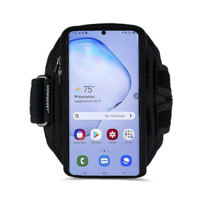 Armpocket X Plus armband for Galaxy S20 Ultra and full screen devices Front View