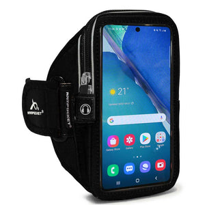 Armpocket Elite, Mega i-40 armband for Galaxy A52 Black