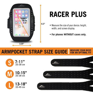 Racer Plus size chart