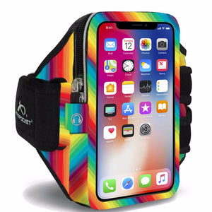 Mega i-40 armband for iPhone 8 Limited Edition Rainbows for Heroes