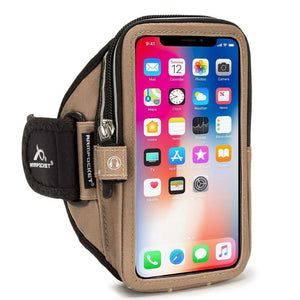 Mega i-40 armband for iPhone 8 Coyote