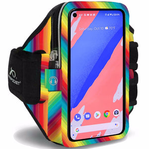 Mega i-40 Plus armband for Google Pixel 2 XL Limited Edition Rainbows for Heroes