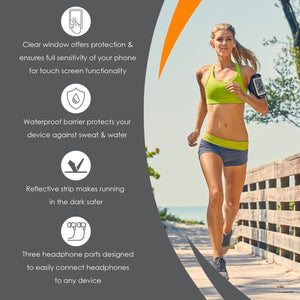 Racer Running Armband Features