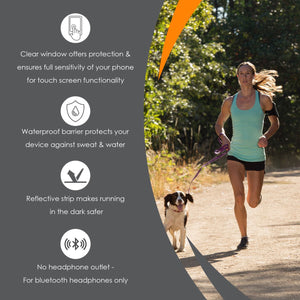 Racer Edge Running Armband Features