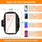 Mega i-40 Running Armband Size Chart